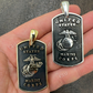 Military Dog Tag Pendant  customdiamjewel   