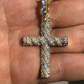 Rope Style Cross Hip Hop Pendant  customdiamjewel   