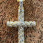 Rope Style Cross Hip Hop Pendant  customdiamjewel   