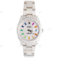 Custom Rolex Rainbow Dial Diamond Wtach For Man  customdiamjewel   