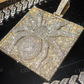 Spider Shape Hip Hop Iced Out Diamond Pendant hip hop jewelry customdiamjewel   