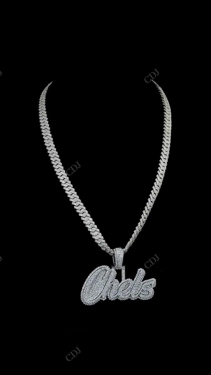 Sterling Silver Diamond Chels Pendant hip hop jewelry CustomDiamJewel   