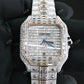 Cartier Santos Baguette Diamond Watch  customdiamjewel   