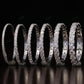 Pave Eternity Diamond Stacking Bands  customdiamjewel   