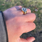 14K Solid Gold Solitaire Diamond Star Pink Ring For Men's  customdiamjewel   