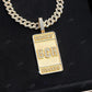 3D BCR Letter Iced Out Diamond Hip Hop Pendant hip hop jewelry customdiamjewel   