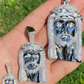 Icy Jesus Piece Flooded Out Diamond Pendant  customdiamjewel   