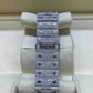 Full White Cartier Skeleton Bust Down Watch  customdiamjewel   