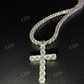 Lab Grown Diamond Cross Pendant For Men  customdiamjewel   