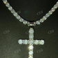 Lab Grown Diamond Cross Pendant For Men  customdiamjewel   