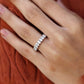 3.90CTW Oval Cut Lab Grown Diamond Full Eternity Wedding Band  customdiamjewel   