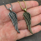 925 Sterling Silver Angel Wing Feather Pendant  customdiamjewel   