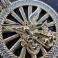 14k Gold Michael Archangel Hip Hop Pendant  customdiamjewel   