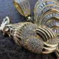 Rooster Gallo Solid Gold Hip Hop Pendant  customdiamjewel   