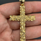 14k Gold Cross Pendant For Men  customdiamjewel   