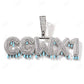 Moissanite Iced Out Custom Hip Hop Pendant  CustomDiamJewel   