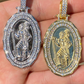 Baguette Diamond St Christopher Pendant  customdiamjewel   