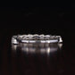 1.00CTW Marquise Round Lab Grown Diamond Half Eternity Wedding Band  customdiamjewel   