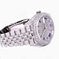 Rolex Sapphire Roman Numeral Dial Diamond Watch  customdiamjewel   