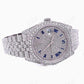 Rolex Sapphire Roman Numeral Dial Diamond Watch  customdiamjewel   