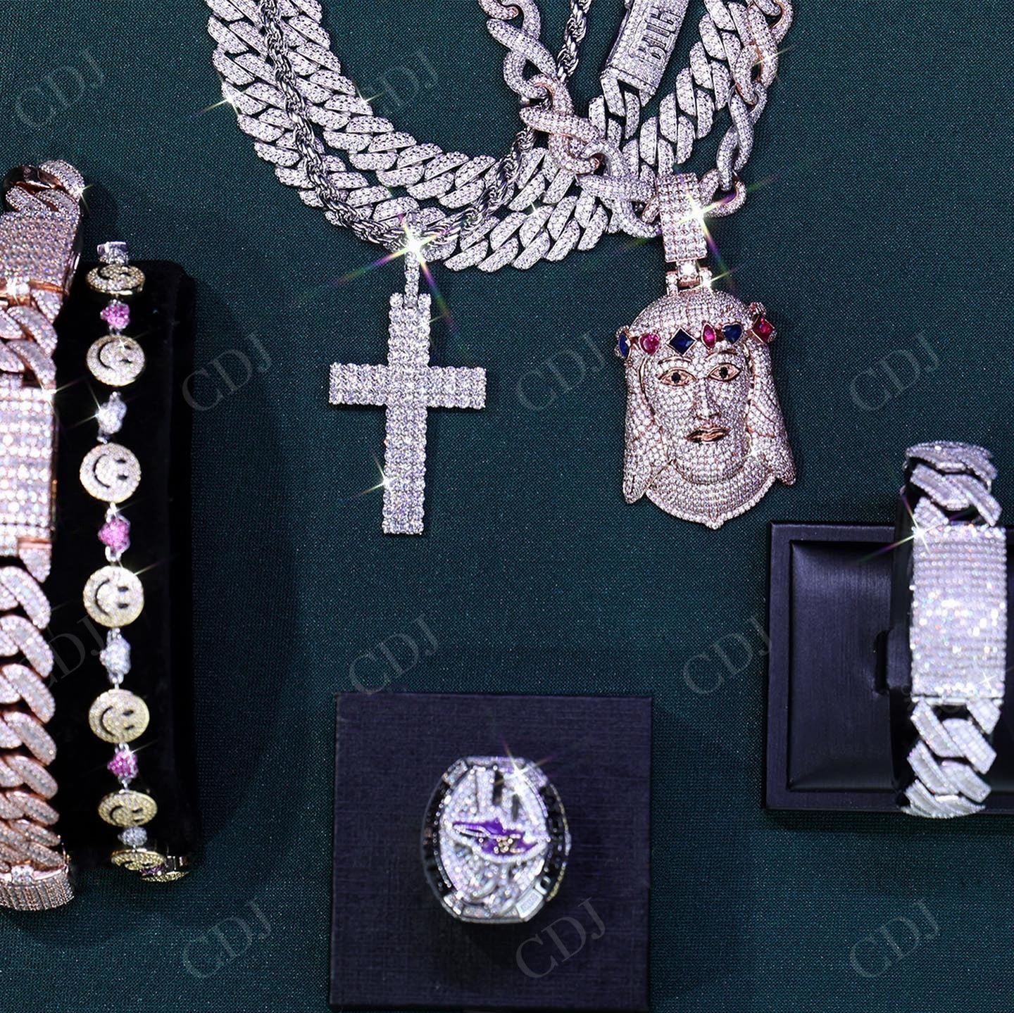 High Quality Affordable Price Hip Hop Jewelry hip hop jewelry CustomDiamJewel   