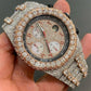 Exclusive Timepieces CVD Diamond Unique Designs Iced Out AP Men's Wrist Watch 25 To 29 Carat (Approx.)  customdiamjewel   