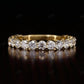 3mm Round Cut Natural Diamond Wedding Band  customdiamjewel   