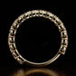 3.00MM Round Cut Lab Grown Diamond 3/4 Eternity Wedding Band  customdiamjewel   