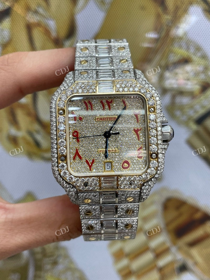 Baguette cartier watch sale