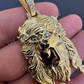 14k Gold Jesus Piece Hip hop Pendant  customdiamjewel   