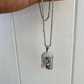 Round Diamond Jesus Iced Pendant  customdiamjewel   