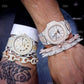 Iced Out Watch For Men  customdiamjewel   