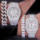 Iced Out Watch For Men  customdiamjewel   