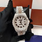 Custom Made Luxury VVS Moissanite Studded Rolex Watch With Full Diamond Bussdown 28 to 30 Carats (Approx.)  customdiamjewel   