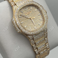 Fully Iced Out Hip Hop VVS Watch  customdiamjewel   