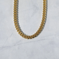 Gold Plated Miami Cuban Chain Necklace  customdiamjewel   