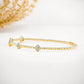 0.33CTW Flower Cluster Lab Grown Diamond Bracelet  customdiamjewel   