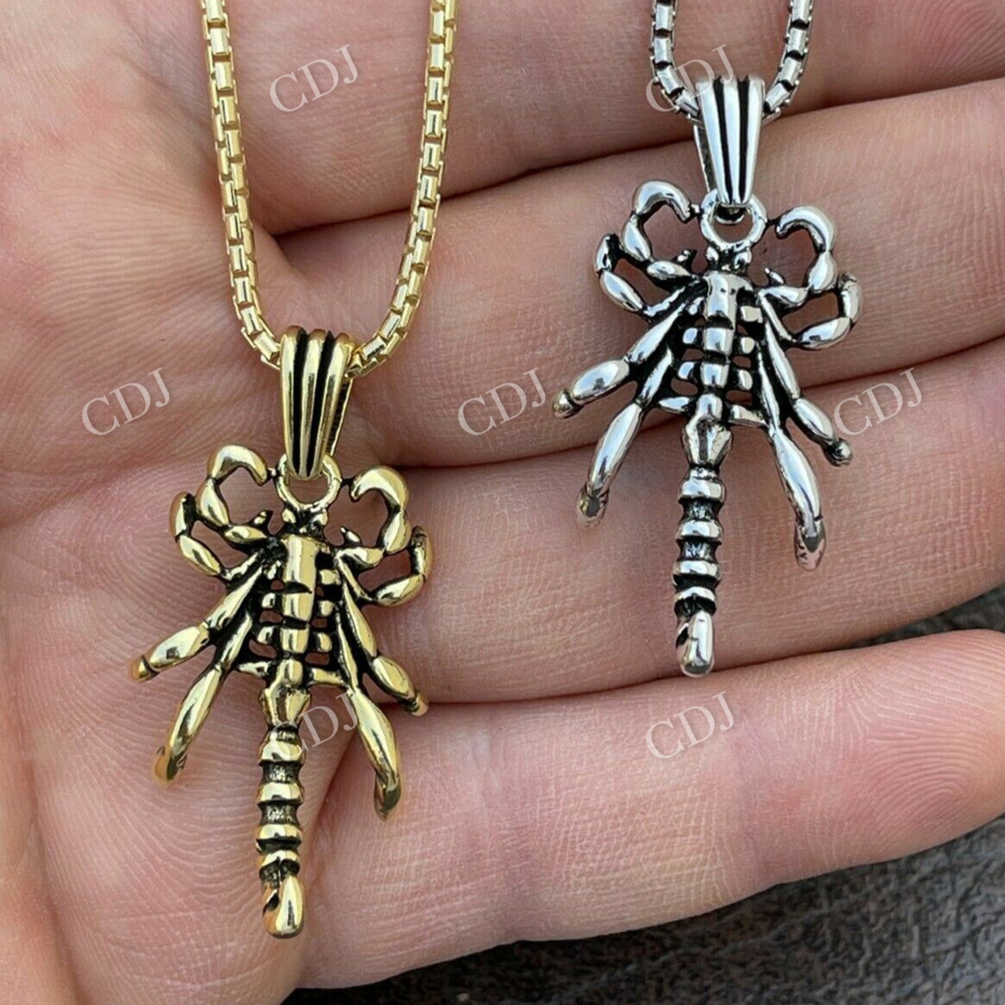 925 Sterling Silver Scorpion Pendant  customdiamjewel   