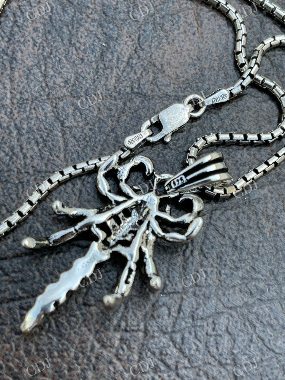 925 Sterling Silver Scorpion Pendant  customdiamjewel   