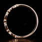 0.15CTW Round Cut Lab Grown Diamond Art Deco Wedding Band  customdiamjewel   