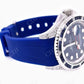 Custom Diamond Rolex Blue Dial Watch  customdiamjewel   