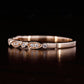 0.15CTW Round Cut Lab Grown Diamond Art Deco Wedding Band  customdiamjewel   