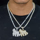 Iced Out Gorilla Diamonds Pendant For Men  customdiamjewel   