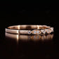 0.15CTW Round Cut Lab Grown Diamond Art Deco Wedding Band  customdiamjewel   