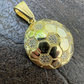 Soccer Ball Foot Ball Diamond Pendant  customdiamjewel   