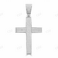 925 Silver Iced Cross Diamond Hip Hop Pendant  customdiamjewel   