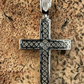 925 Silver Iced Cross Diamond Hip Hop Pendant  customdiamjewel   