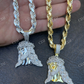 Jesus Piece Iced Hip Hop Pendant  customdiamjewel   