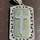 Cross Iced Hip Hop Diamond Pendant  customdiamjewel   