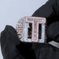 Baguette Diamond Champion Statement Ring hip hop jewelry CustomDiamJewel   